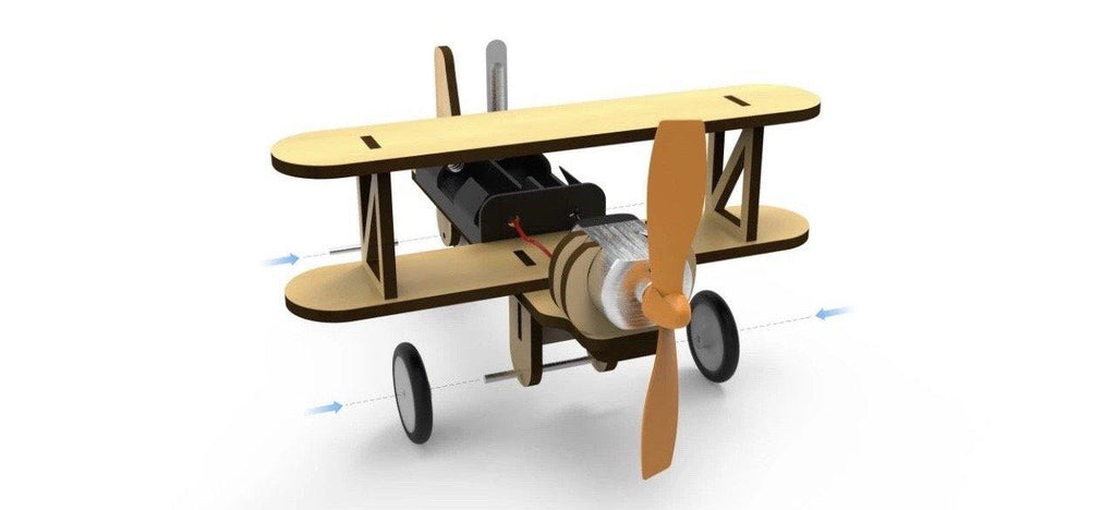 Biplanes - Woodensteam